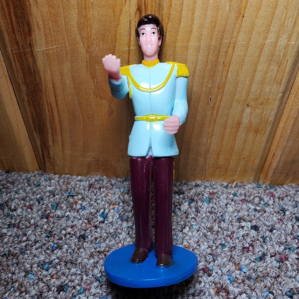 Disney Cinderella Stepsisters Prince Cake Topper PVC Figurine Anastasia Drizella - Picture 12 of 15